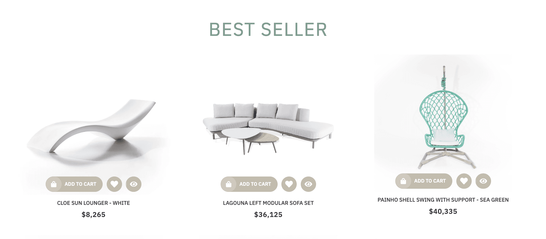 Grassitup best seller storefront