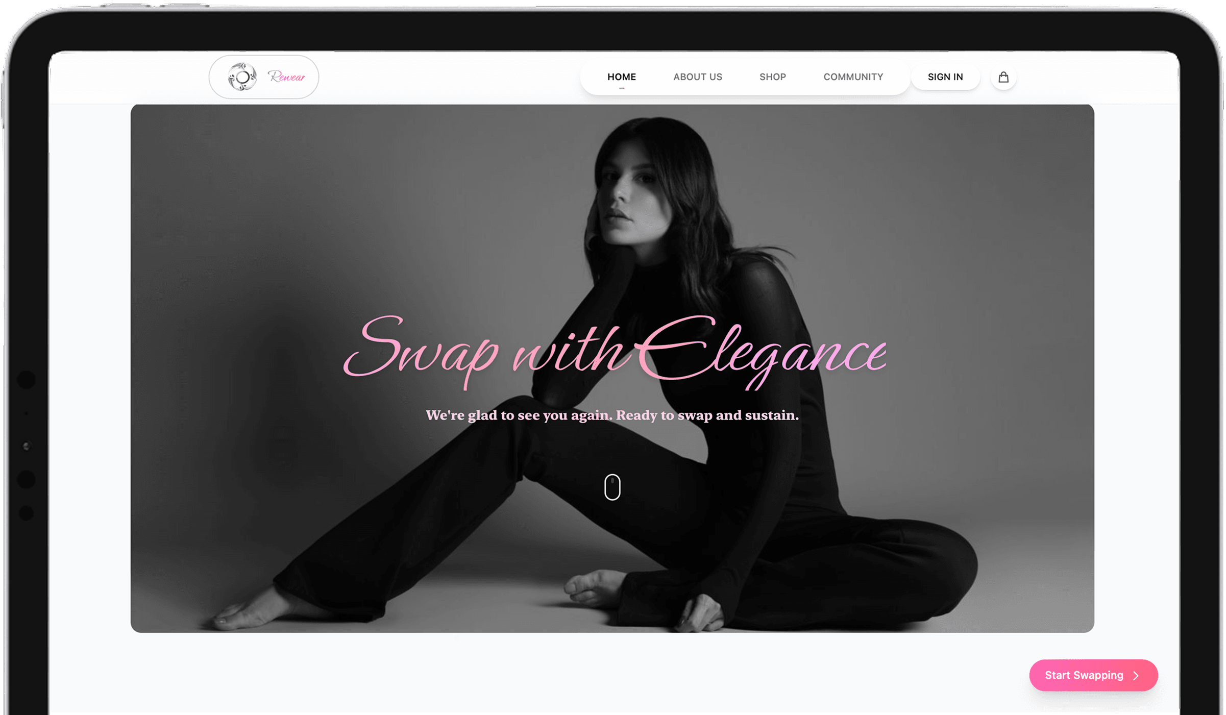 Rewear Landing Page